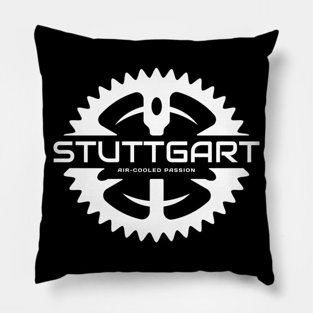 STUTTGART W Pillow by v55555