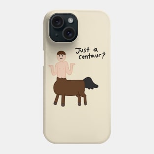 Just a Centaur? (Sketch) - Mabel's Sweater Collection Phone Case