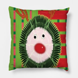 Rudolph Red Nose Misfit Pillow