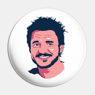 pedro pascal simple art Pin