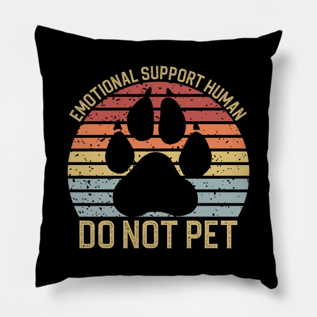 Emotional Support Human Pillow by DragonTees