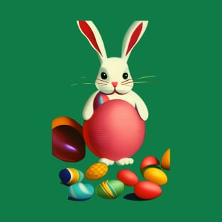 Retro Easter Bunny T-Shirt