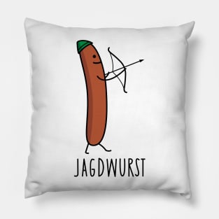 Archery hunting sausage Pillow