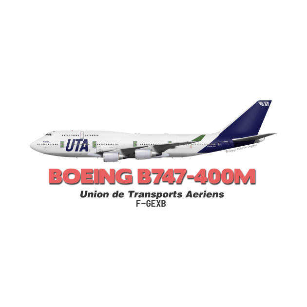 Boeing B747-400M - Union de Transports Aeriens by TheArtofFlying