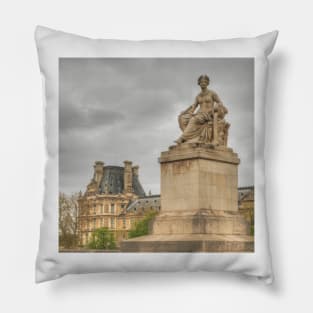 A Lady in Paris Pillow