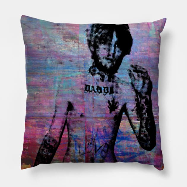 Lil Peep Pillow by dopetees5150