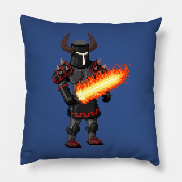 The Shadow Knight Pillow by ermagix