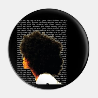 Erykah Badu and 20 Song List Pin