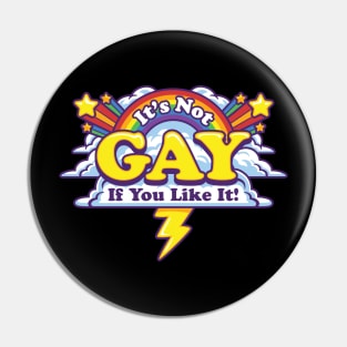 It's Not Gay if you like it Pin