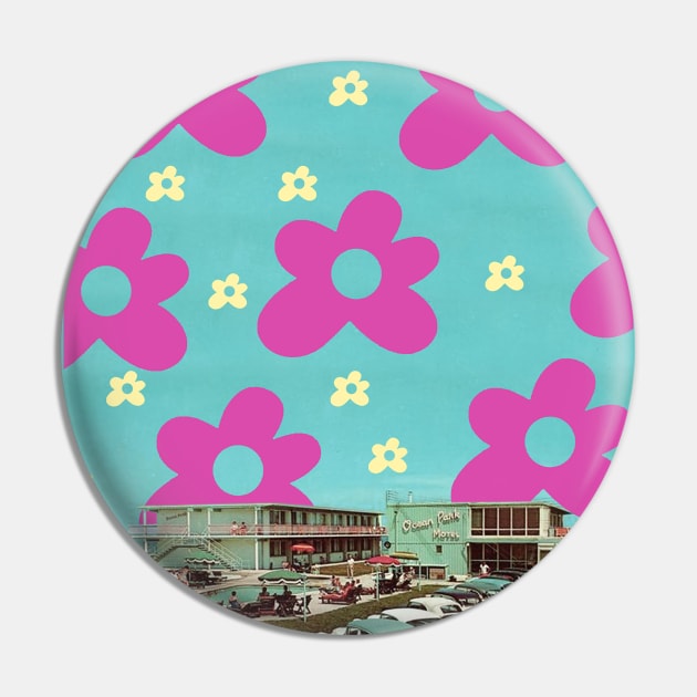 Flowered Suburbia Pin by cosmiceden