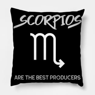 Scorpios Are The Best Producers, Music Producer Pillow