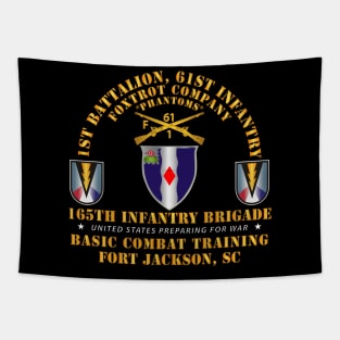 F Co 1st Bn 61st Infantry (BCT) - 165th Inf Bde Ft Jackson SC Tapestry