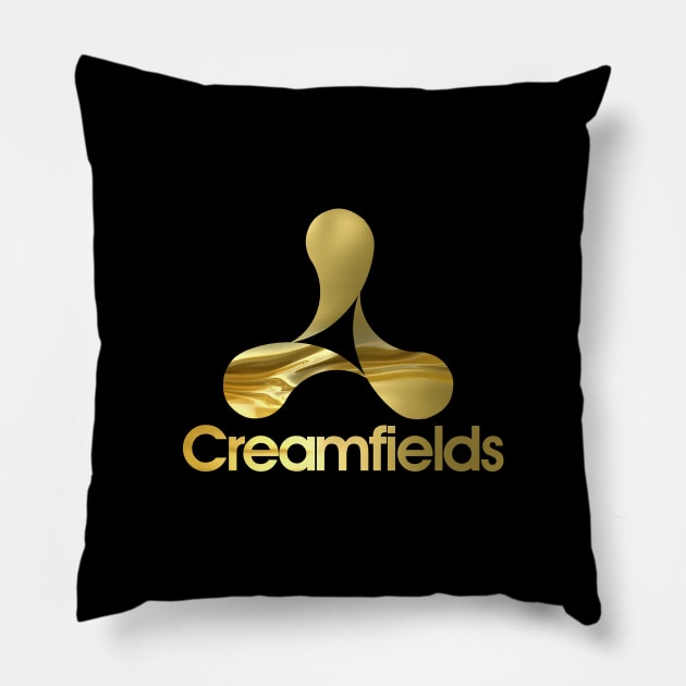 Creamfields - electronic dance music 90s collector Pillow by BACK TO THE 90´S