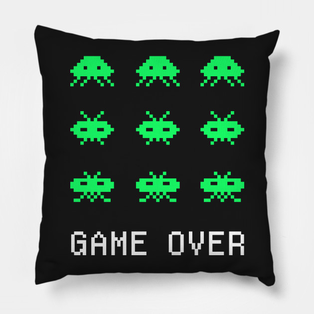 Game Over - Retro Arcade Gaming Pixel Art