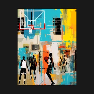 Basketball Art T-Shirt