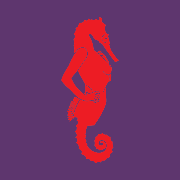 Seahorse (no outline) by craftsbeforeshafts