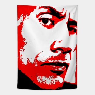 Dwayne Johnson (pop art) Tapestry