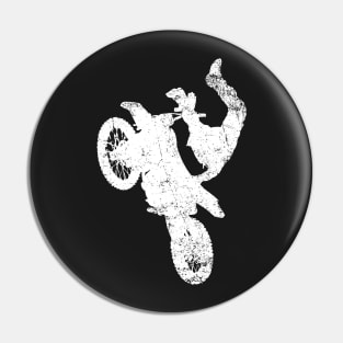 Motocross Aerial Stunt Rider Pin