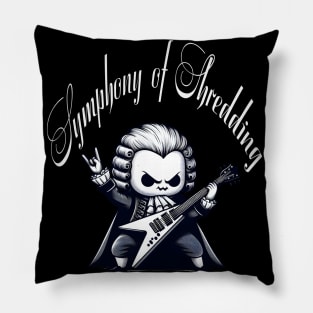 Cute and Metalhead Mozart Pillow