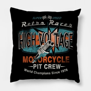 Motorcycle Poster Pillow