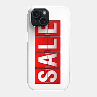 sale sign Phone Case