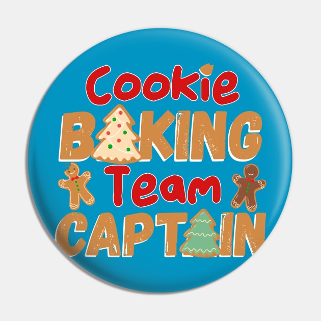 Cookie Baking Team Captain Pin by Skylane