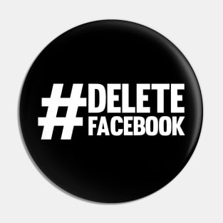 #DeleteFacebook Pin