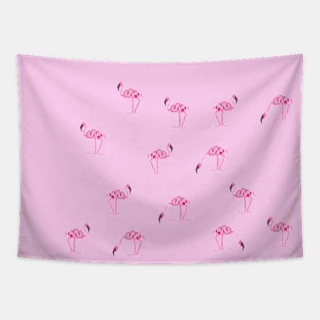 flamingos Tapestry by daidai