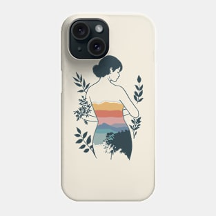 Woman meens Nature Phone Case