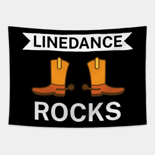 Linedance rocks Tapestry