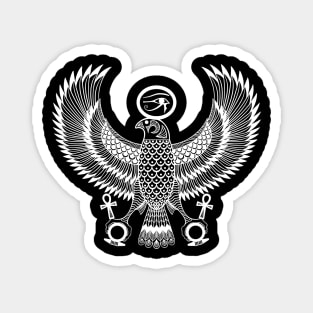 Ancient Egyptian God Horus as Royal Falcon Magnet