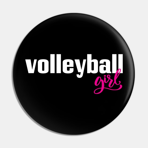 Volleyball Girl Pin by ProjectX23Red
