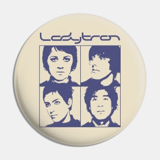 Ladytron Band Collage Fanart Design Pin