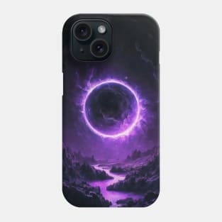 Black Hole Cosmic Dark Galaxy Phone Case