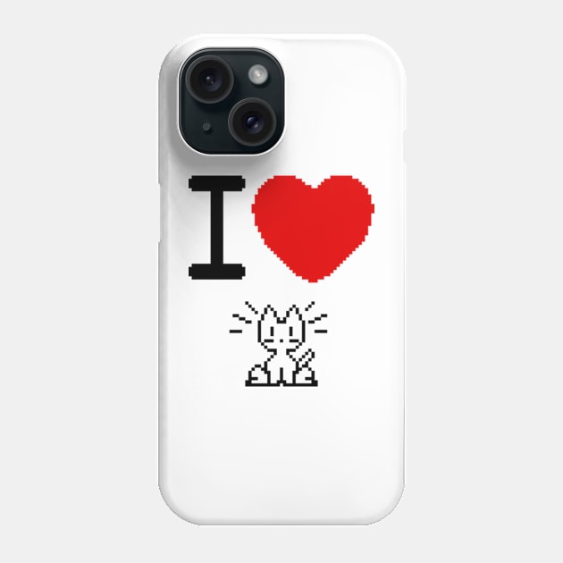 i love necho Phone Case by hadij1264