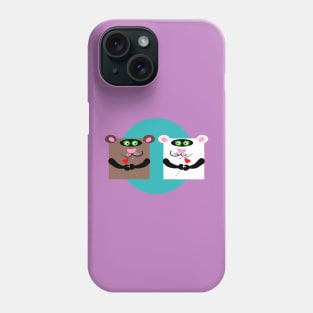 Square Bear Phone Case