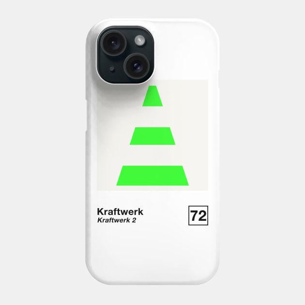 Kraftwerk / Minimalist Style Poster Artwork Design Phone Case by saudade