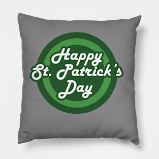 Happy St. Patrick's Day Pillow