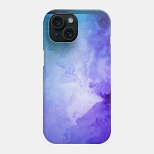 Marble Ombre Purple Watercolor Phone Case