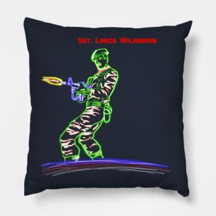 Neon Stalker 3 Pillow