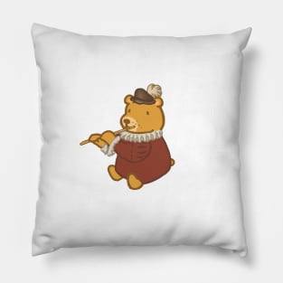 Maurice The Bear - Baroque Flute Pillow