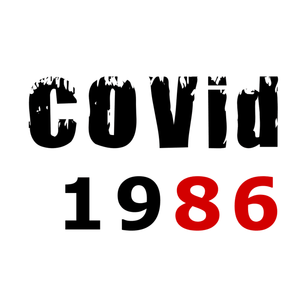 COVID 19 86 Birthday Party T-Shirt by Slavas