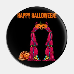 Robot Arm #1 Halloween Edition Pin