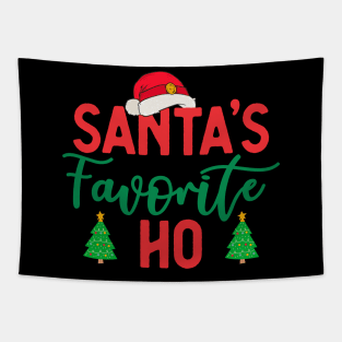 Santa's Favorite Ho Tapestry