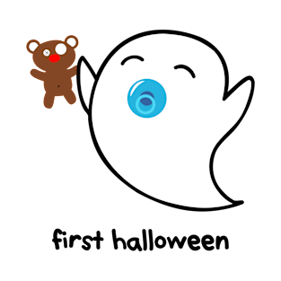 cute ghost – Baby Boo – first Halloween T-Shirt