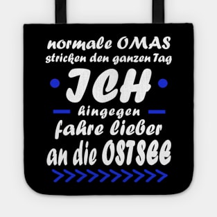 Ostsee Urlaub Rente Oma Meer Spruch Tote