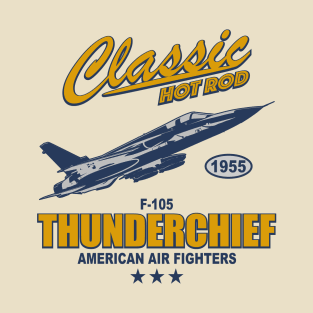 F-105 Thunderchief (Front & Back logo) T-Shirt