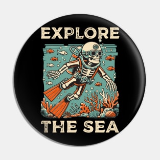 Explore the sea Pin