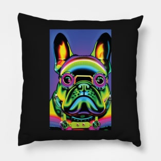 Artsy Frenchie Pillow
