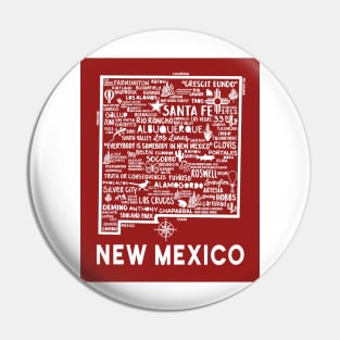 New Mexico Map Pin